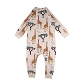 Pamuklu bebek tulumu (organik)